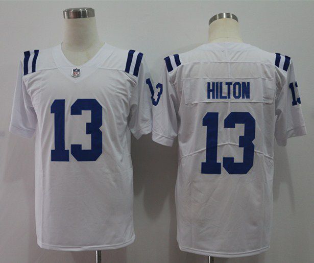 Men Indianapolis Colts #13 Hilton White Nike Vapor Untouchable Limited Player NFL Jerseys->pittsburgh steelers->NFL Jersey